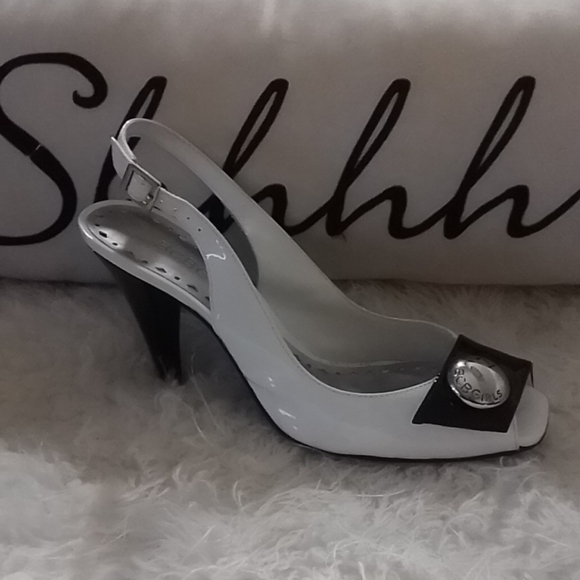 BCB Girls Black & White Shoes - Picture 2 of 4